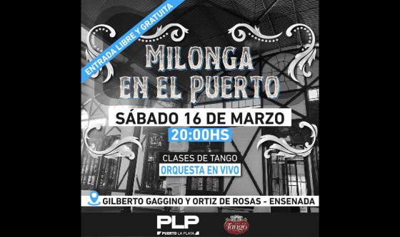 Noche de Tango en el Mes Aniversario del Puerto La Plata