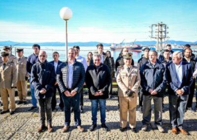 Dirección de Puertos en Tierra del Fuego acompaña el inicio de la Escuela de la Marina Mercante de Prefectura