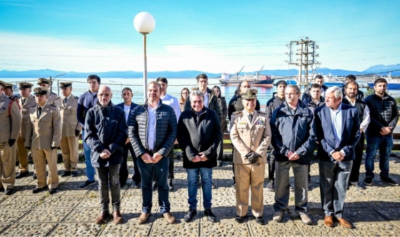 Dirección de Puertos en Tierra del Fuego acompaña el inicio de la Escuela de la Marina Mercante de Prefectura