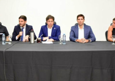 Kicillof anunció la creación de la UTOI en San Nicolás