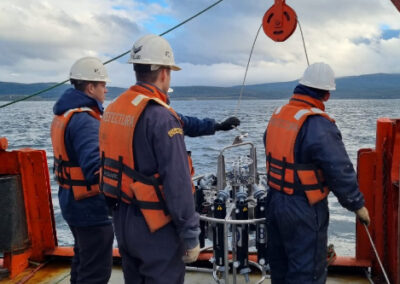 Prefectura puso en funcionamiento el laboratorio móvil oceanográfico