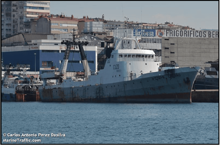 Prefectura detectó un buque que presumiblemente pescaba ilegalmente en la ZEE argentina