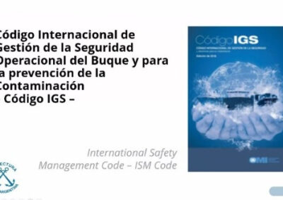 Finalizó el Curso de Formación para Auditores de Sistemas de Gestión de la Seguridad y Protección de los Buques