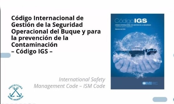 Finalizó el Curso de Formación para Auditores de Sistemas de Gestión de la Seguridad y Protección de los Buques