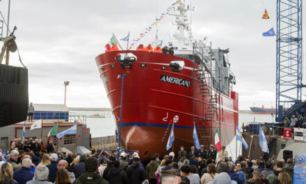“Americano” el nuevo buque botado en el Astillero Contessi 