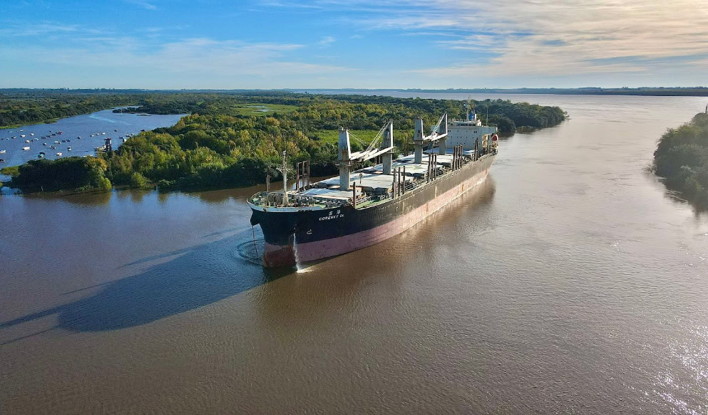 El Puerto de Concepción del Uruguay fortalece su conexión comercial con India 