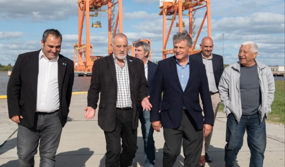 Legisladores bonaerenses y autoridades portuarias se unen por el Canal Magdalena