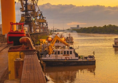 Puerto de Barranqueras está operando como “puerto seco”