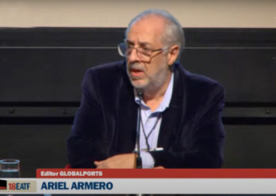 Reconocimiento a Ariel Armero en el 18º Encuentro Argentino de Transporte Fluvial