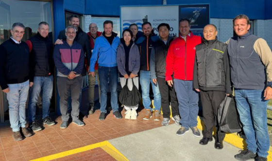 Puerto Madryn prepara arribo clave para la ampliación de parque eólico