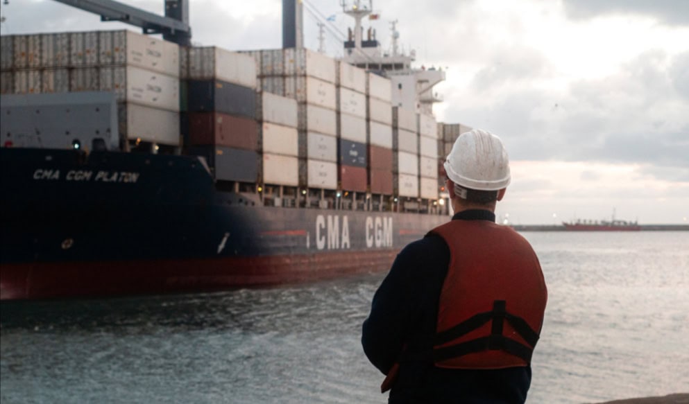 El puerto de Mar del Plata inaugura nueva ruta logística a Brasil
