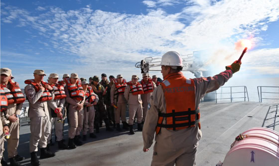 Prefectura participó de un adiestramiento conjunto con la Guardia Costera de Estados Unidos