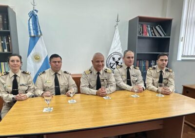 Finalizó el Curso para Oficiales de Supervisión por el Estado Rector del Puerto