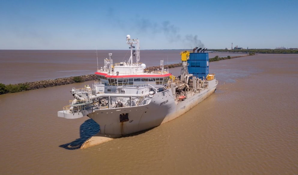 Inició el dragado en el Puerto de Comodoro Rivadavia: una inversión estratégica para la economía regional