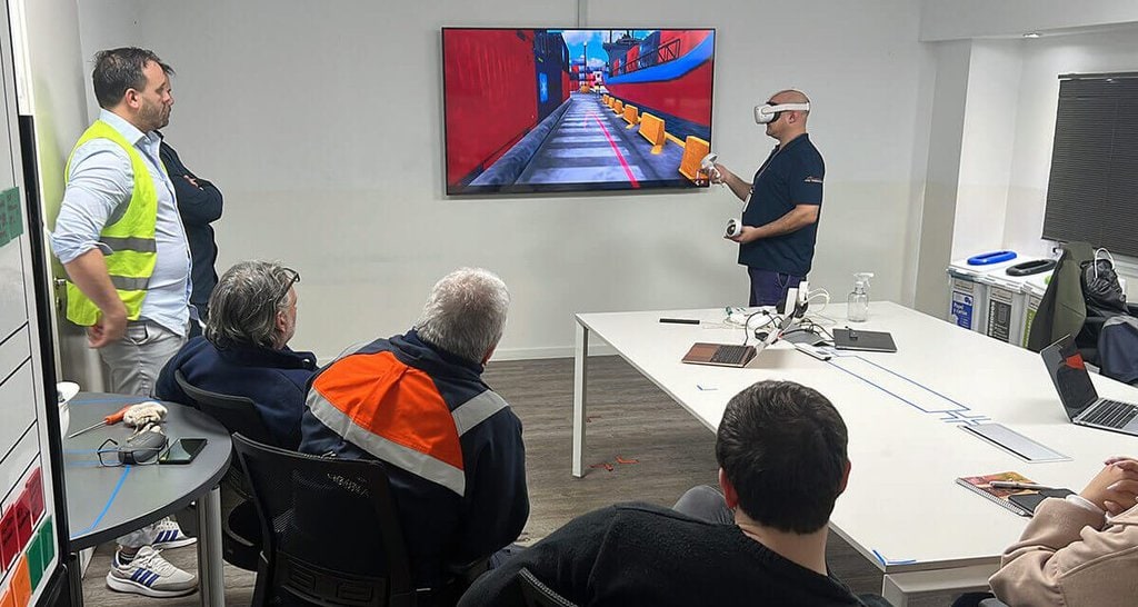 APM Terminals incorporó simuladores virtuales para capacitar a sus operarios sin riesgos