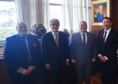 El Subprefecto Nacional recibió a representantes de la sociedad ClassNK