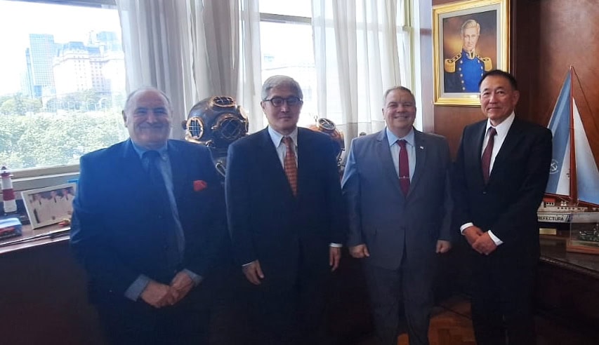 El Subprefecto Nacional recibió a representantes de la sociedad ClassNK