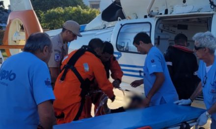 Operativo aéreo en alta mar: Prefectura rescató de urgencia a un tripulante accidentado