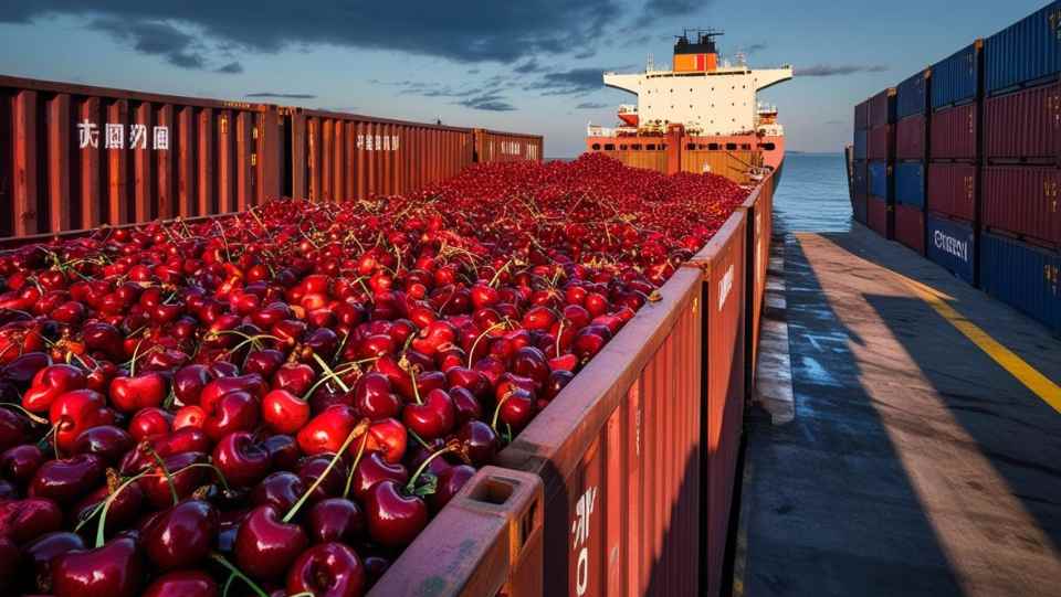 China inicia la destrucción masiva de cerezas chilenas
