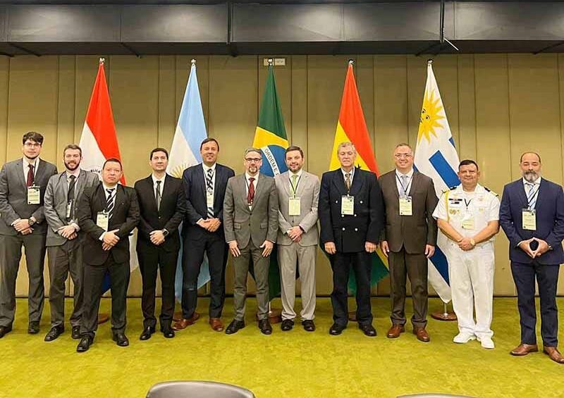 Brasilia fue sede de una nueva reunión del Comité de la Hidrovía Paraguay-Paraná: Paraguay asumió la presidencia pro tempore