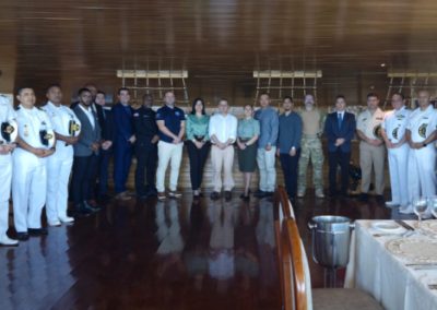 Proyecto SEACOP: La Prefectura participó del Primer Encuentro Internacional de Centros de Fusión Marítima