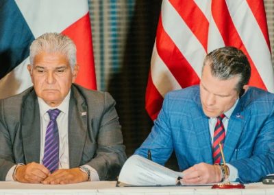 Estados Unidos y Panamá firman una declaración conjunta sobre seguridad en el Canal