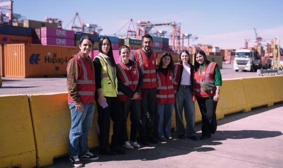 Estudiantes visitaron el Puerto de Dock Sud en el marco del programa #ComunidadDocke