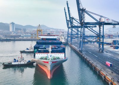 China abre nueva ruta marítima con Sudamérica y evita el Canal de Panamá