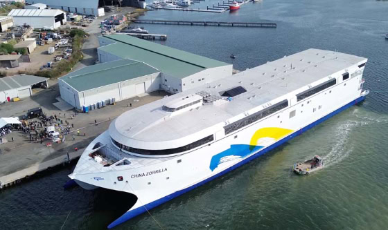 Así es el traslado del China Zorrilla desde Australia hasta el Río de la Plata