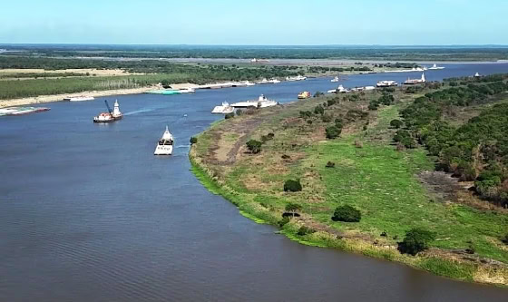 Paso Bermejo: Se restablece la navegación tras meses de crisis fluvial