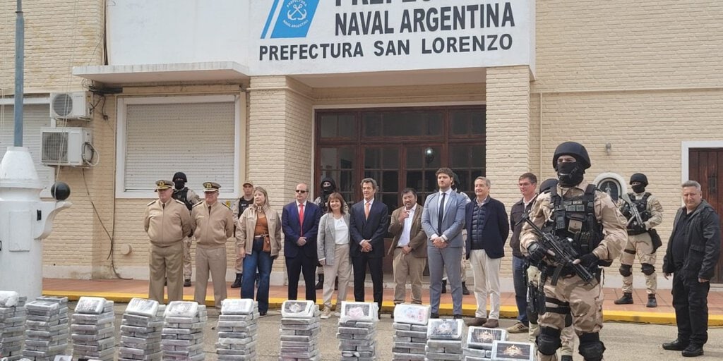 Operativo Cereales Blancos: Prefectura informó de cómo incautó 460 kilos de cocaína en San Lorenzo