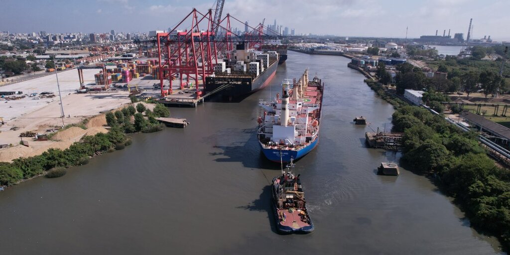 Dragado y desarrollo: el puerto de Dock Sud asegurar su competitividad portuaria