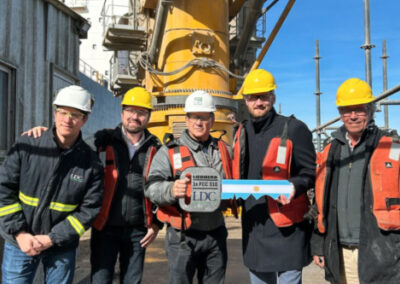 LDC incorpora una nueva grúa FCC 310 de Liebherr en el Complejo Portuario General Lagos