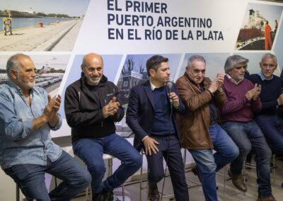En el Puerto La Plata, un encuentro multisectorial defendió la soberanía de la Marina Mercante y la Industria Naval