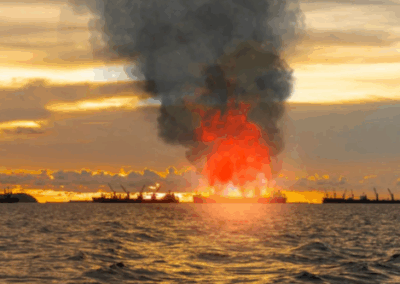 Tras la explosión en un buque carbonero, Baltimore refuerza medidas de seguridad marítima