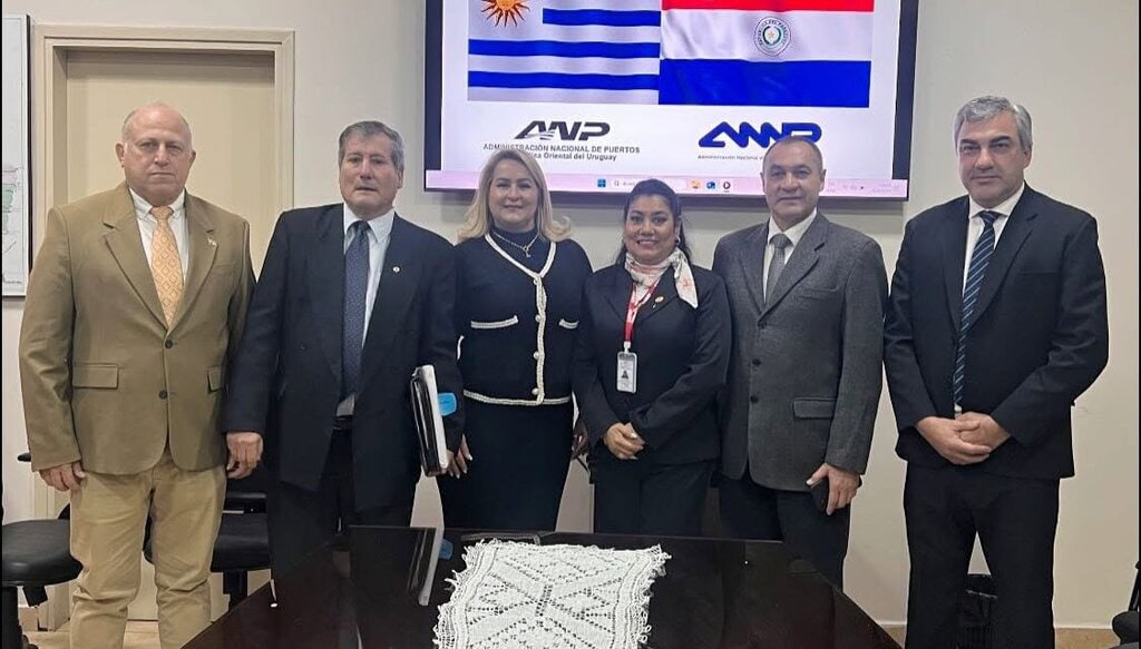 Paraguay y Uruguay reactivan la diplomacia portuaria con mirada en la Hidrovía