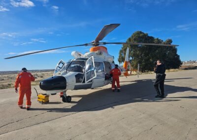 Rescate en el mar: Prefectura Naval aeroevacuó a un navegante accidentado 