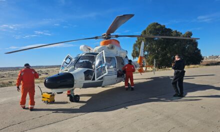 Rescate en el mar: Prefectura Naval aeroevacuó a un navegante accidentado 