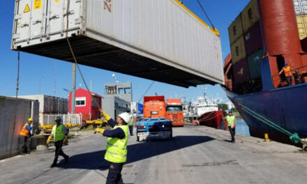 Primera exportación desde Mar del Plata a Brasil marca un nuevo rumbo para la Terminal de Contenedores 2