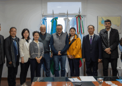 Delegación de Hubei (China) fortalece vínculos comerciales con el Puerto La Plata y su terminal TecPlata