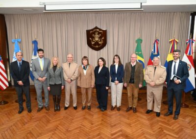 La ministra de Seguridad Nacional abrió las jornadas “Diálogo Operacional Regional Sobre Flujos Marítimos Ilícitos en el Cono Sur”