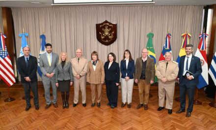La ministra de Seguridad Nacional abrió las jornadas “Diálogo Operacional Regional Sobre Flujos Marítimos Ilícitos en el Cono Sur”