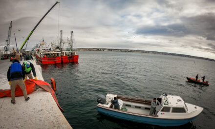 Puerto Madryn puso a prueba su capacidad de respuesta ante derrames de hidrocarburos