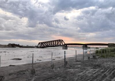 Colapsó un histórico puente ferroviario en Chivilcoy y crece la preocupación por el estado de las infraestructuras