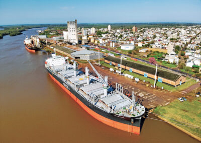 Comenzó una nueva exportación desde Concepción del Uruguay