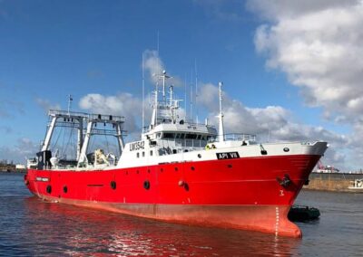 Puerto Deseado espera con expectativas la llegada del buque de Iberconsa