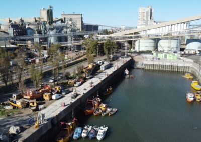 Obras estratégicas en los accesos al Puerto de Bahía Blanca: una inversión clave para la logística y la seguridad vial