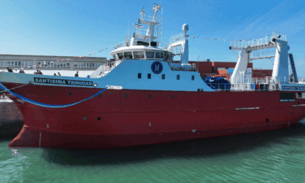 El “Santísima Trinidad” se presenta desde Mar del Plata como emblema de la industria naval argentina