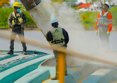 Puerto de Santa Fe: nuevo embarque de soja fortalece el transporte fluvial