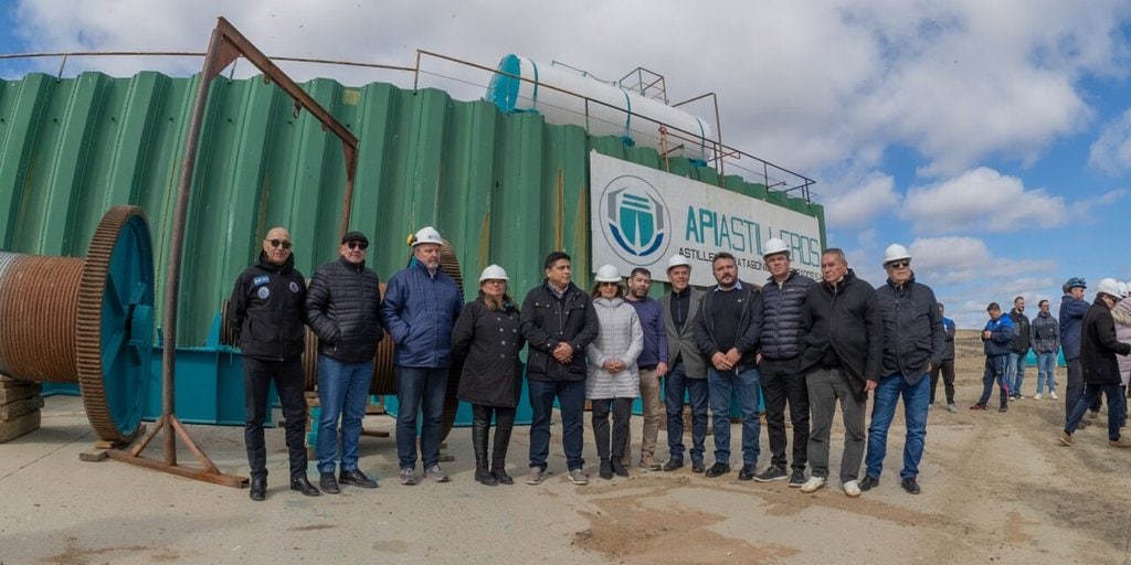 El Grupo SPI avanza en la ampliación de su astillero en Caleta Paula